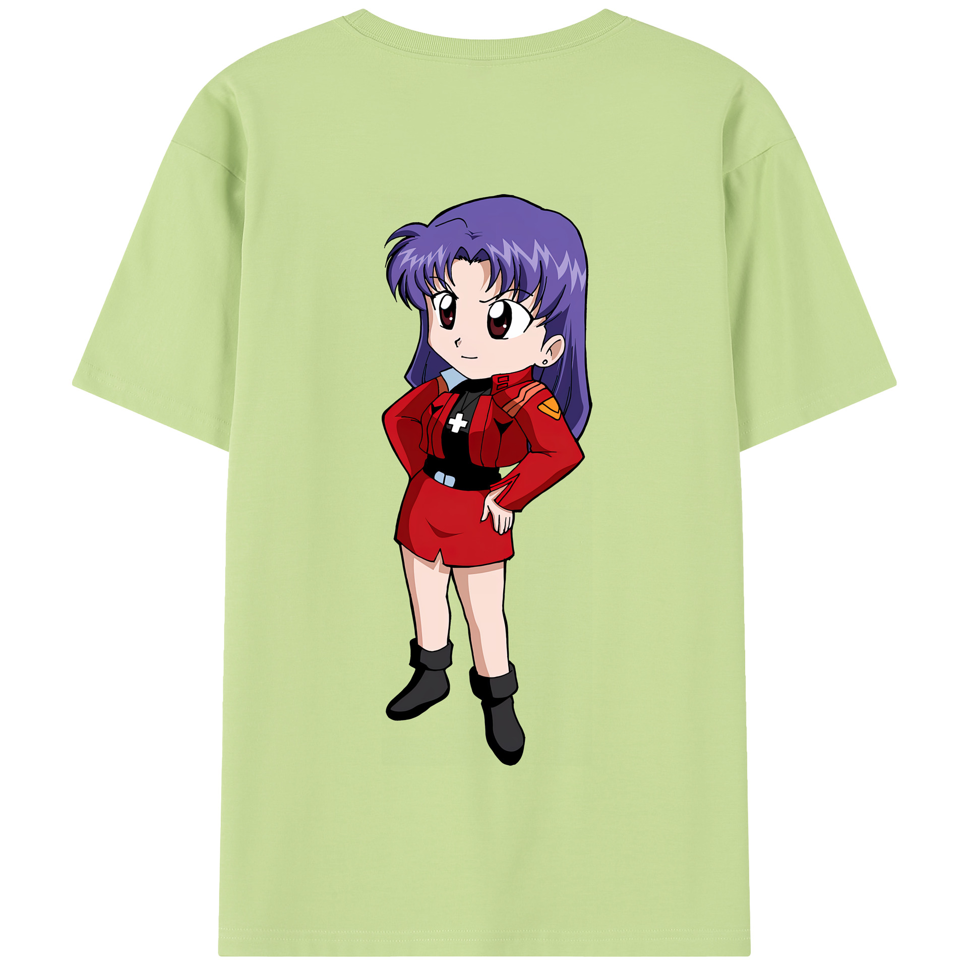 （画像用） EVA 新世紀エヴァンゲリオン 綿100％半袖Tシャツ（背面プリント）